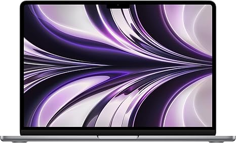 Apple MacBook Air 13.6" (256GB SSD, M2, 8GB) Laptop - Midnight - MLY33LL/A (June, 2022)
